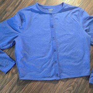 OLD NAVY "Active" "Cloud Comfy" Peacock Blue Athleisure Top NWOT/SIZE L